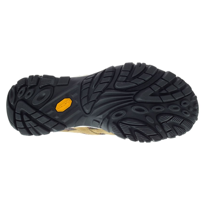 Chaussures Randonnée Merrell A.Four Moab GORE-TEX Jaune/Corail Homme | A.H.TRDP